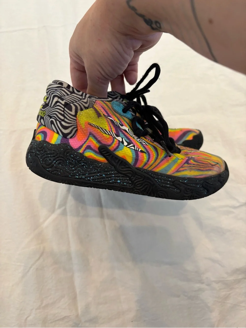 Kid's Puma MELO MB.03 x Dexter's Laboratory Basketball Shoe